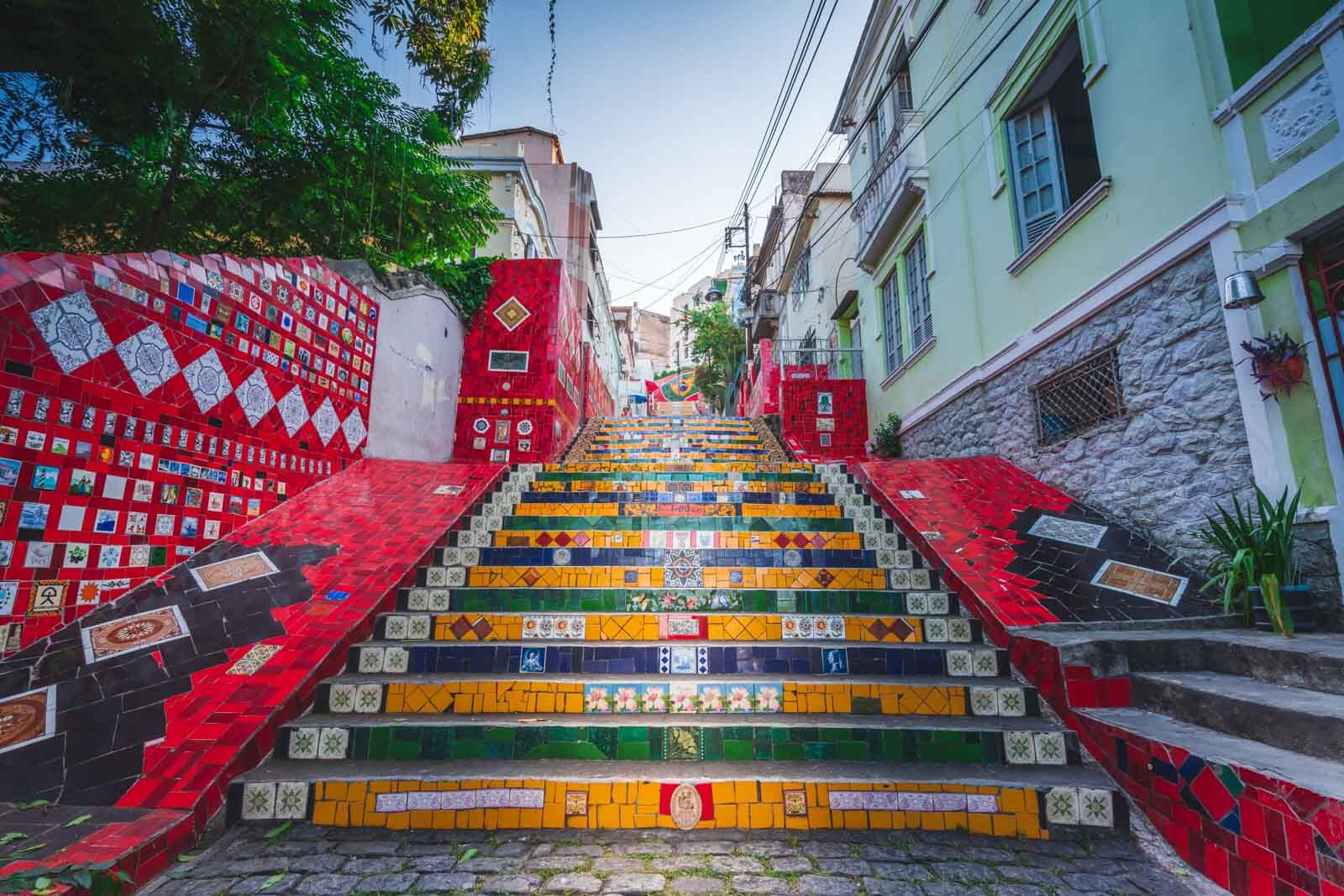 Las mejores cosas que hacer en Río de Janeiro Escadaria Selaron