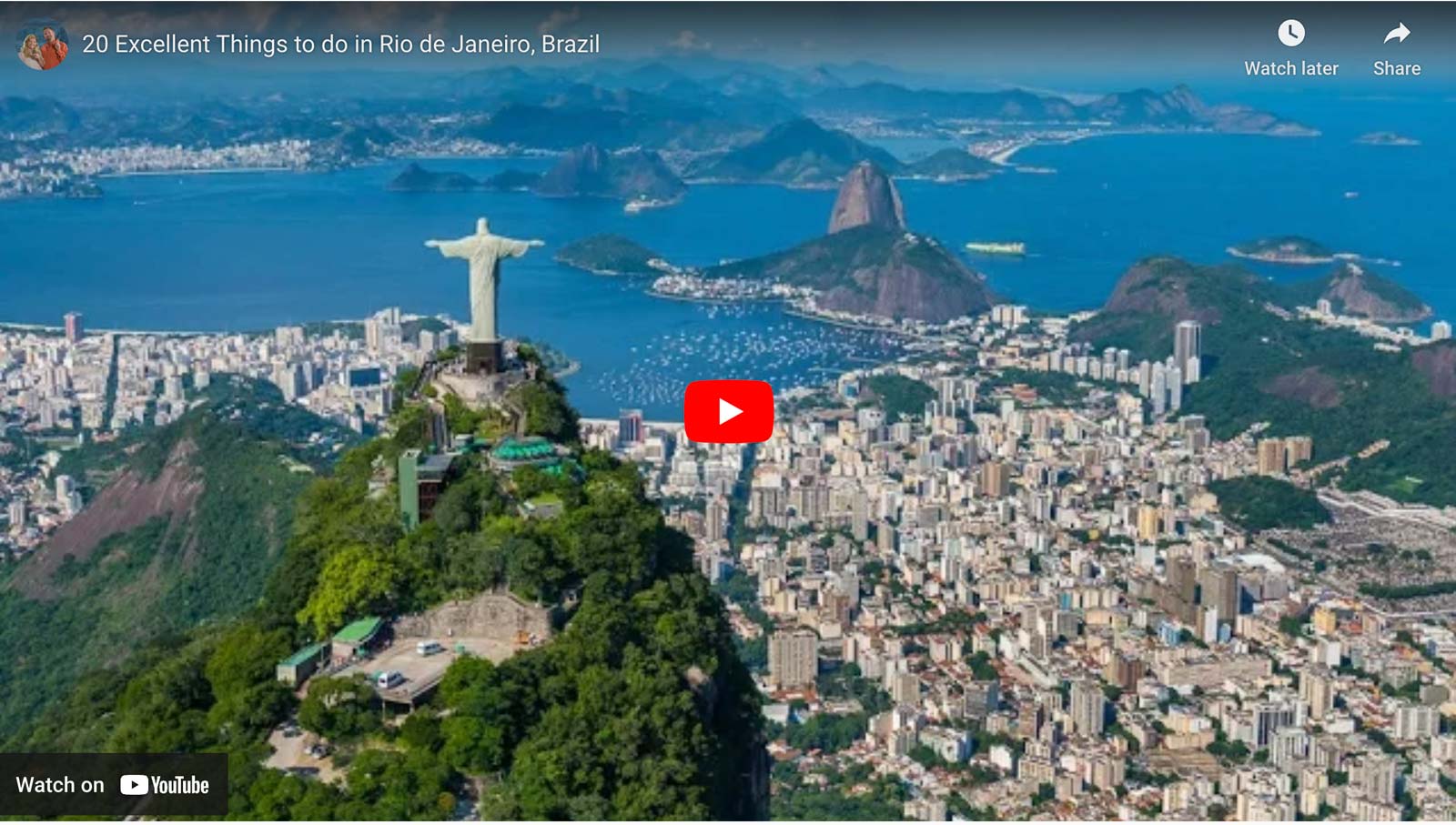 Vídeo de las mejores cosas que hacer en Río de Janeiro