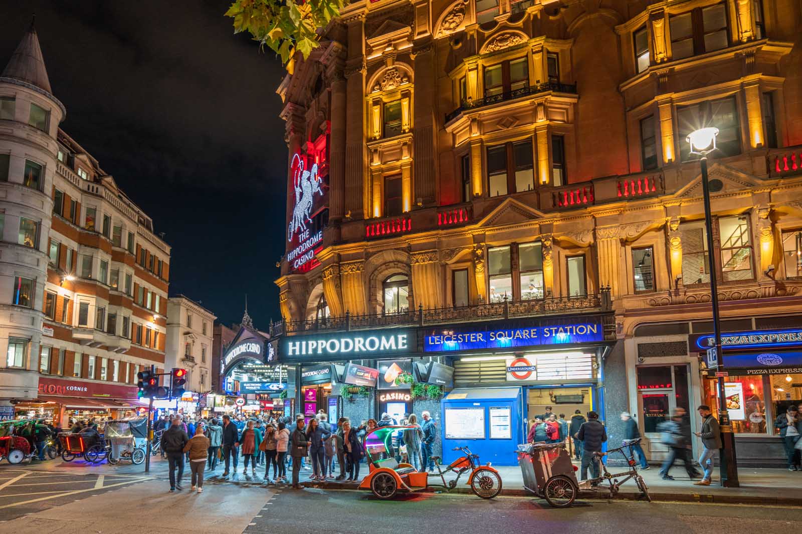 Itinerario de Londres West End Show Leicester Square Día 1