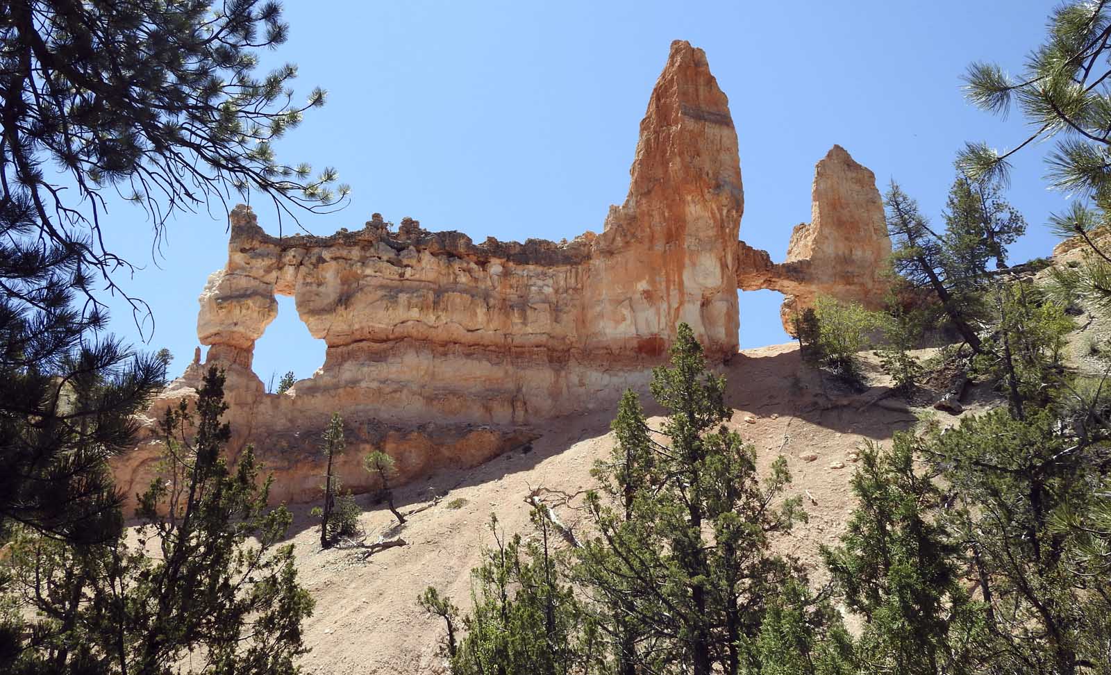 Mejor sendero de Bryce Canyon Hikes Tower Bridge