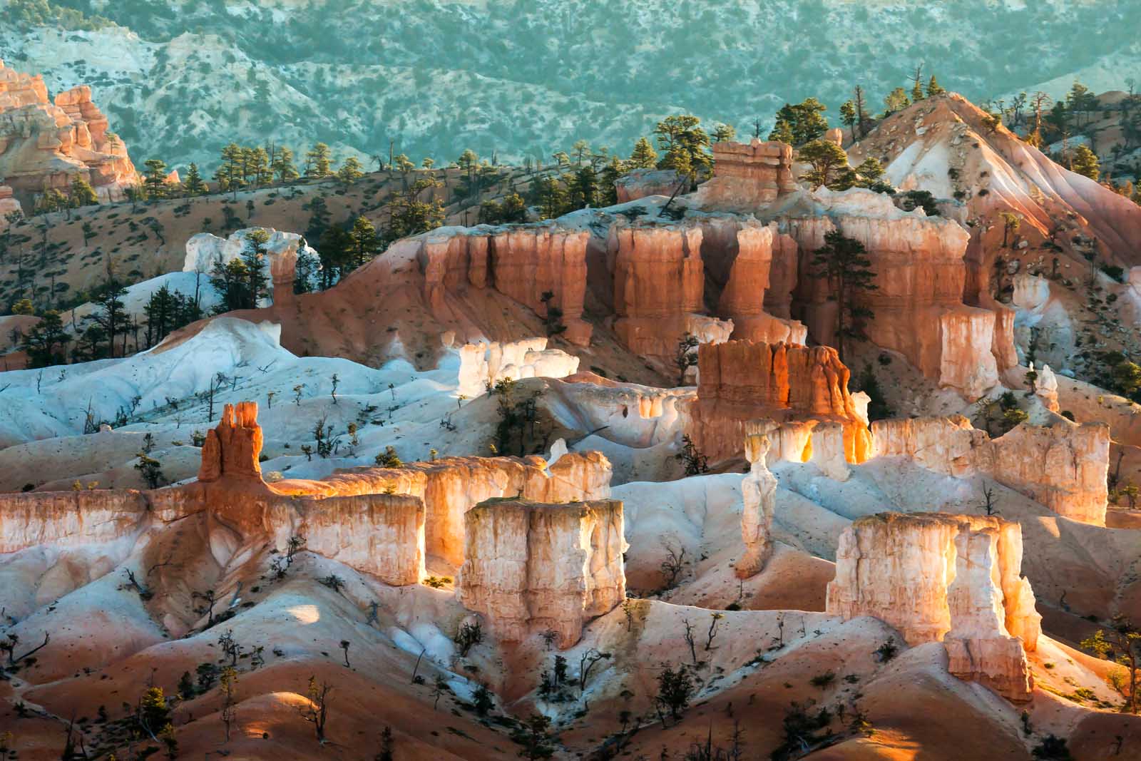 Mejor hora para caminar en el parque nacional de Bryce Canyon