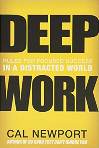 Portada del libro Deep Work