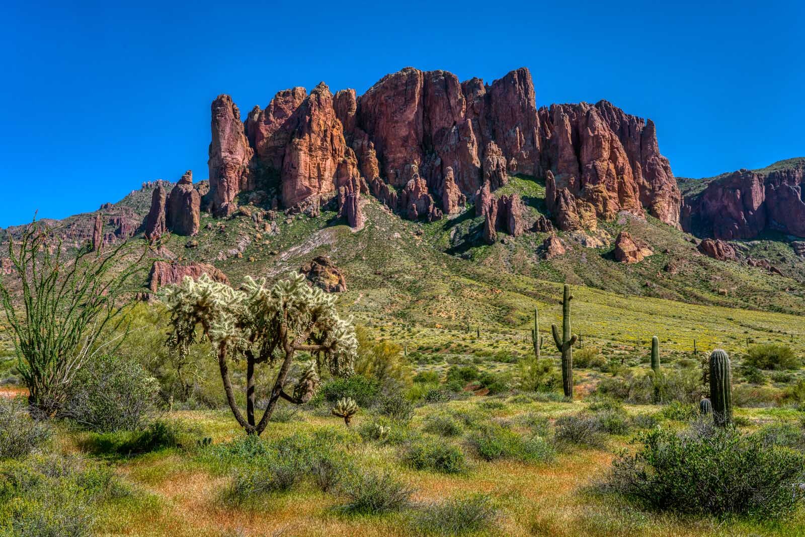 Las mejores cosas que hacer en Arizona Haz una excursión por las montañas de la superstición