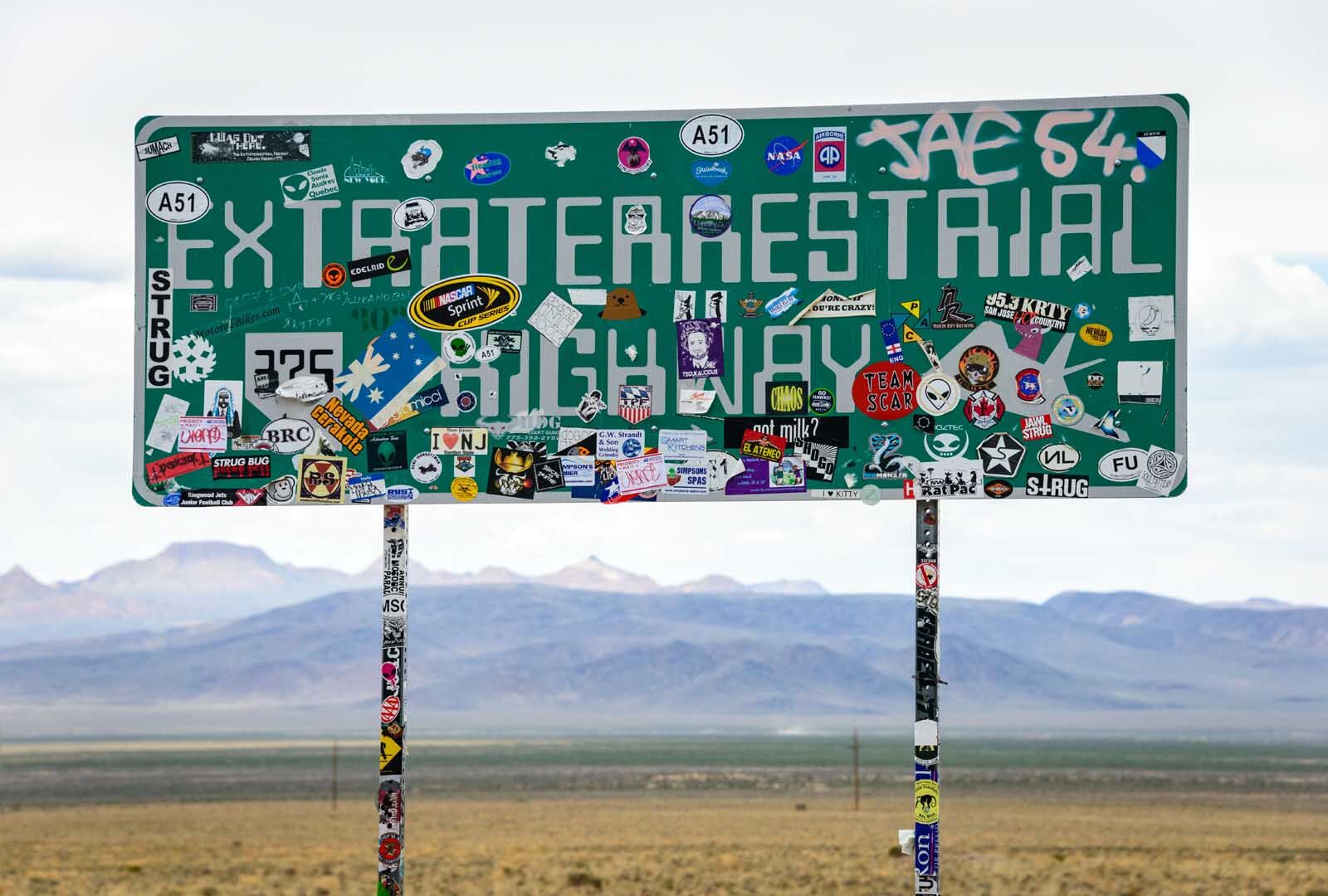 Las mejores excursiones de un día desde la autopista extraterrestre de Las Vegas