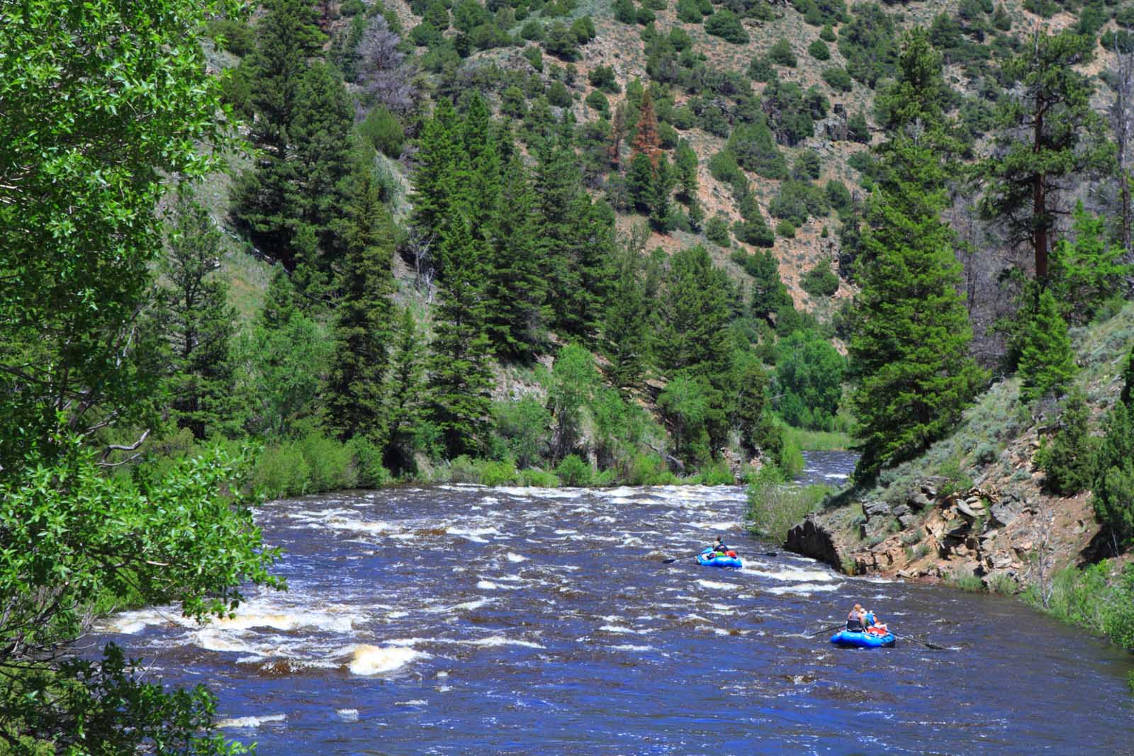 Las mejores excursiones de un día desde Las Vegas Whitewater Rafting en el río Colorado