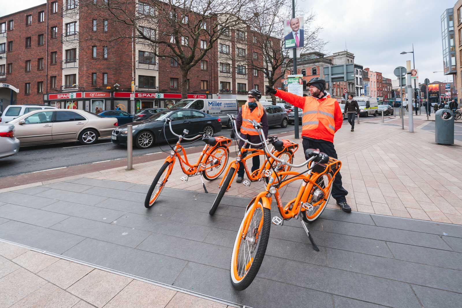 Cosas divertidas para realizar en Dublin Lazy Bike Tour