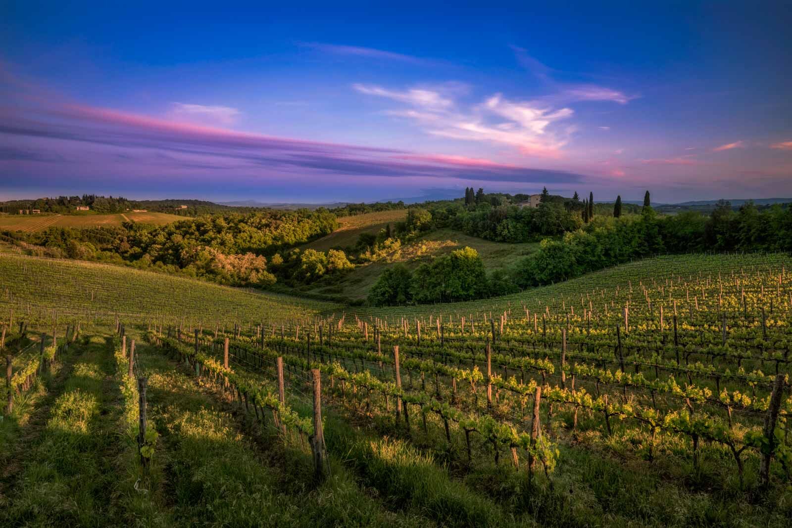 destinos de luna de miel toscana Italia