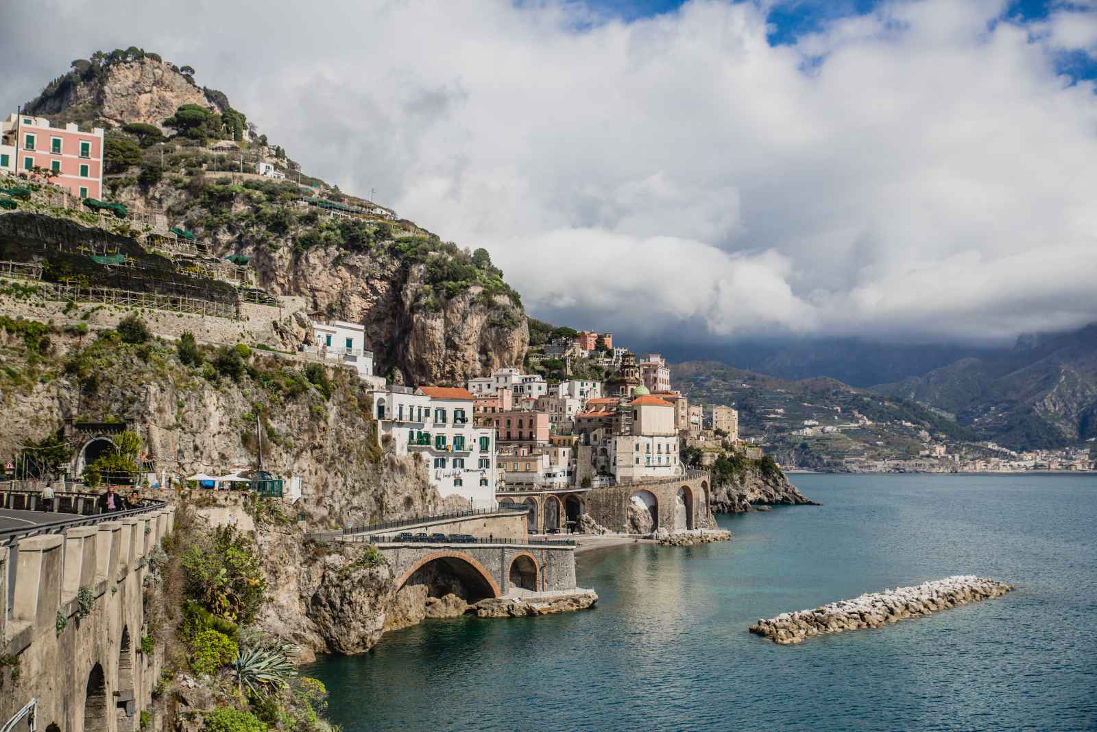 Pueblos de la costa de Amalfi Tramonti