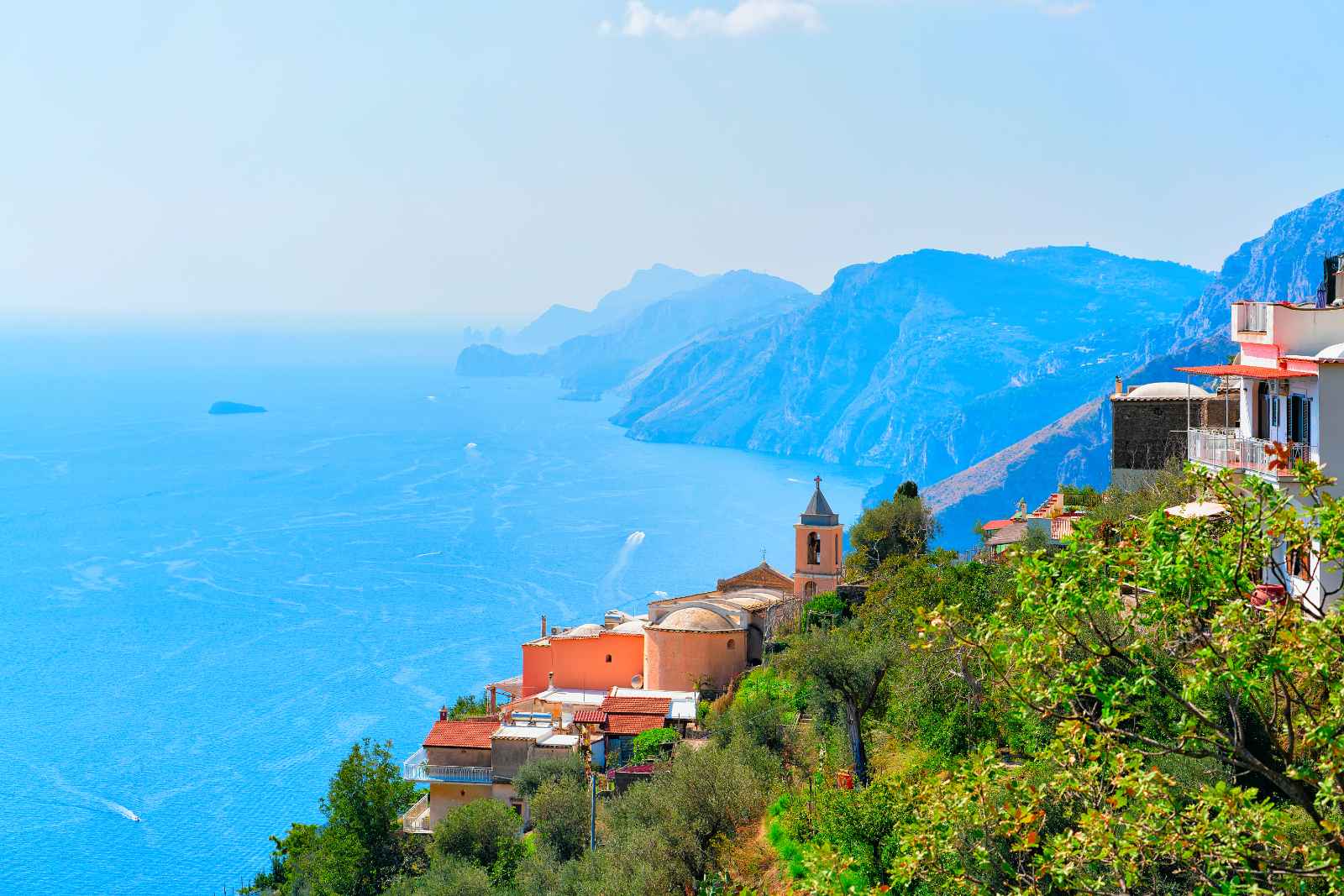 Pueblos de la costa de Amalfi Nocelle