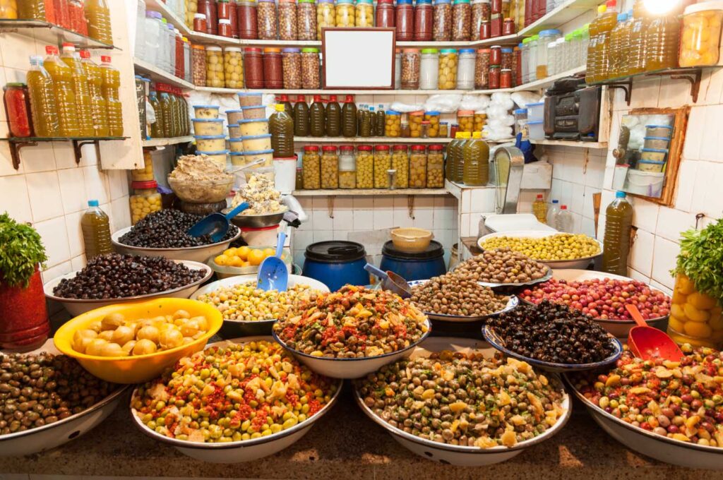 Comida tradicional marroquí para comer en Marruecos o en casa