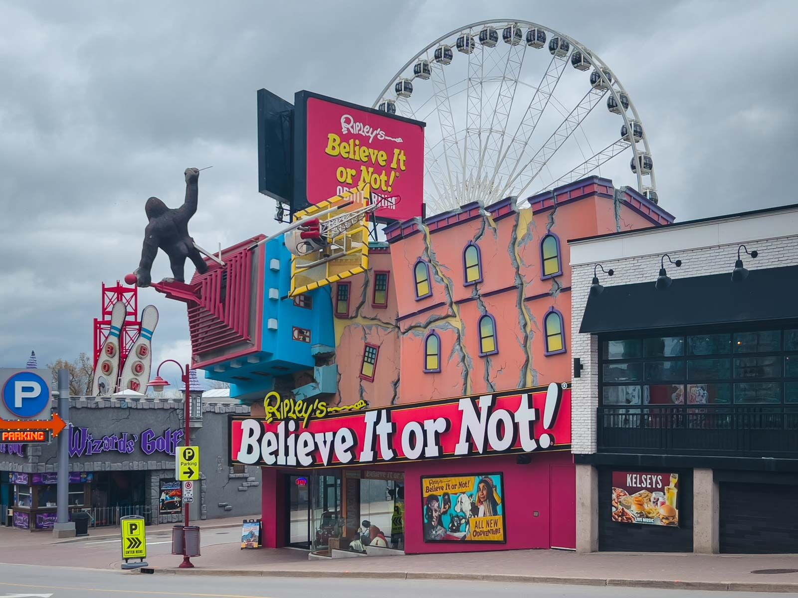 Clifton Hill Cataratas del Niágara Ripley se lo crea o no