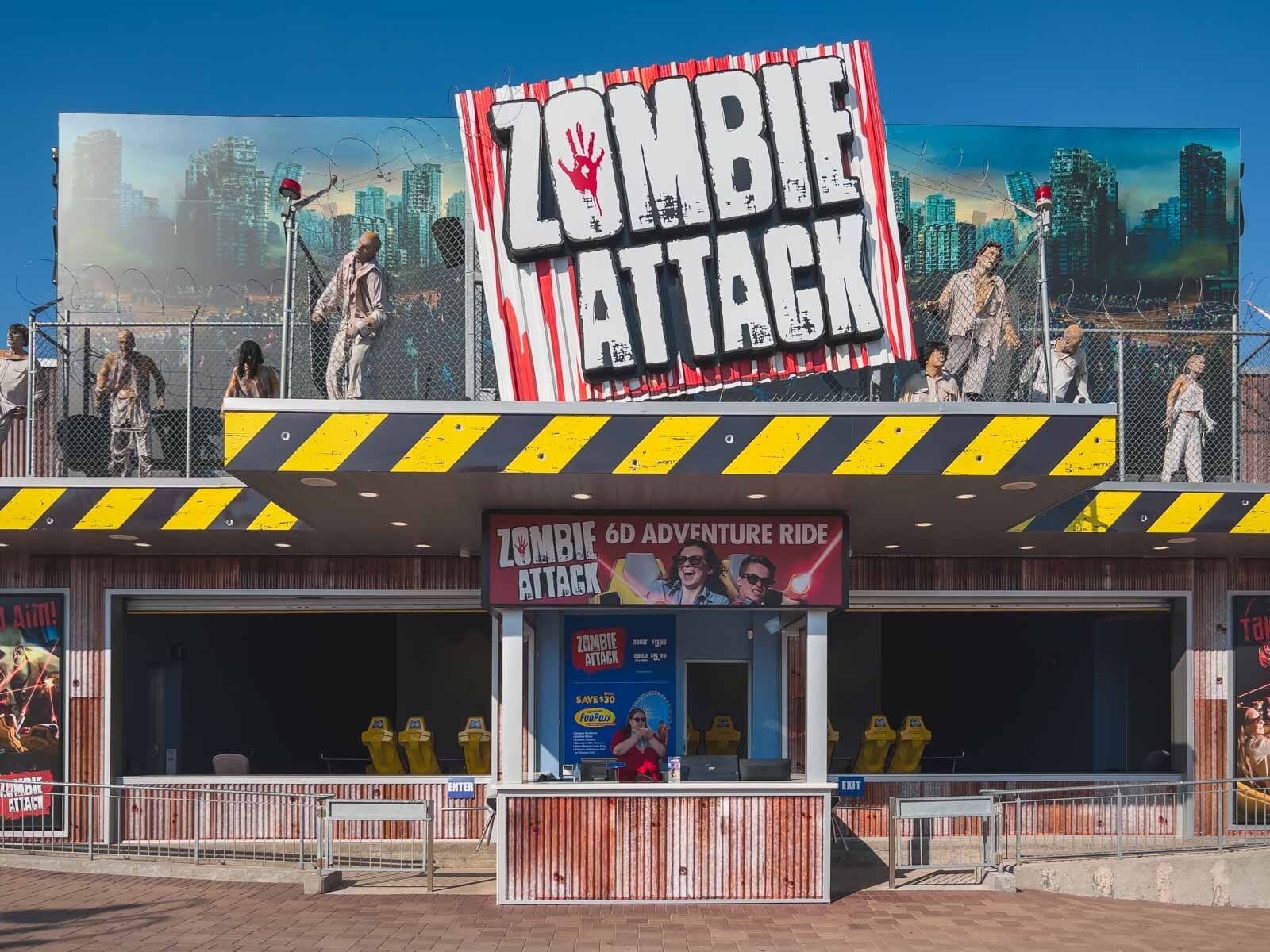 Clifton Hill divertido Pass Niagara Falls Zombie Attack