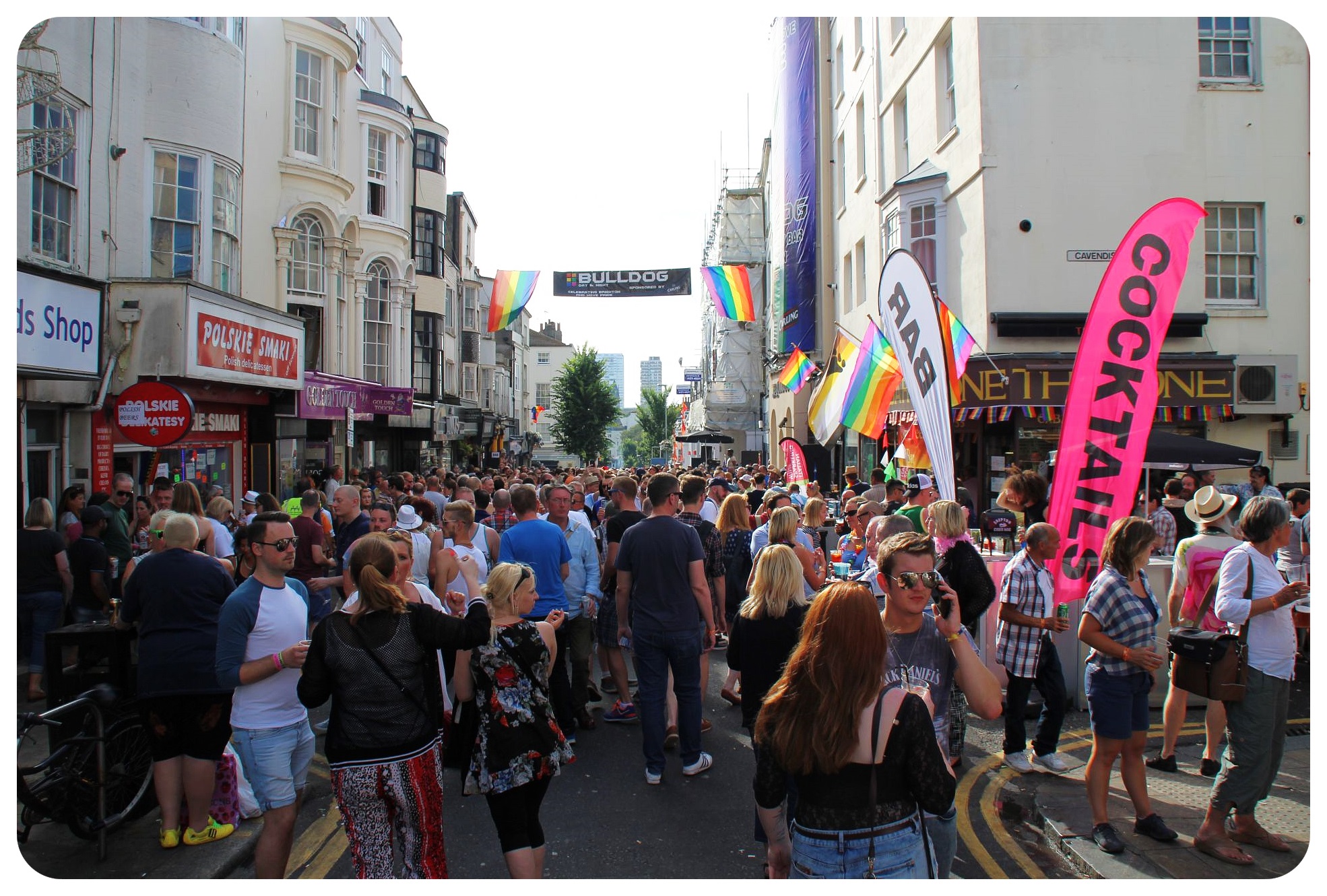 fiesta en la calle del orgullo de Brighton 2015