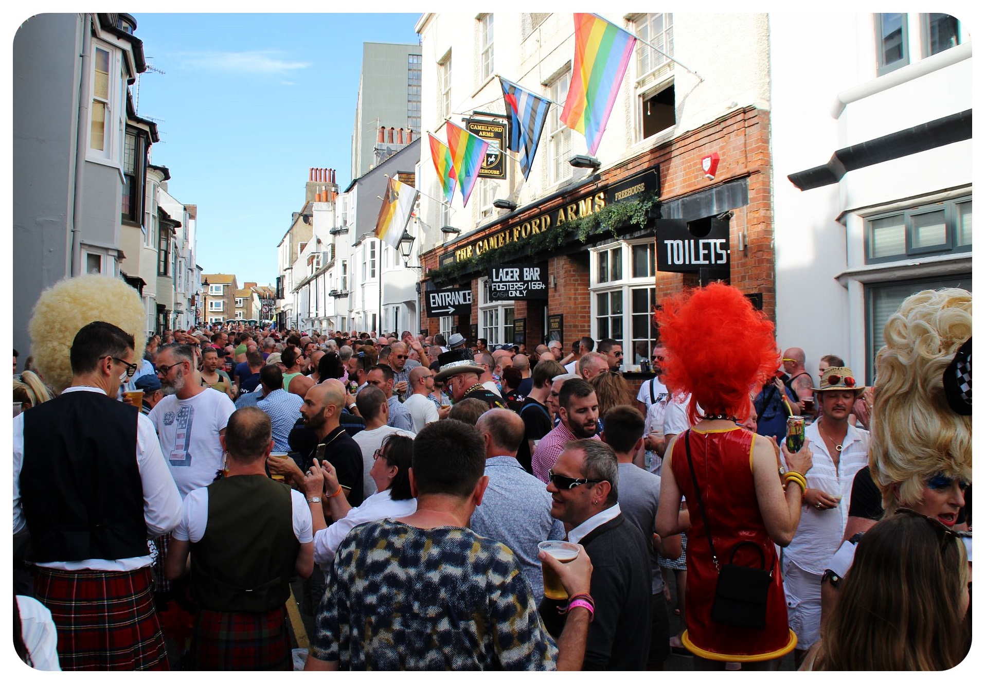 Brighton Pride Fest 2015 bar