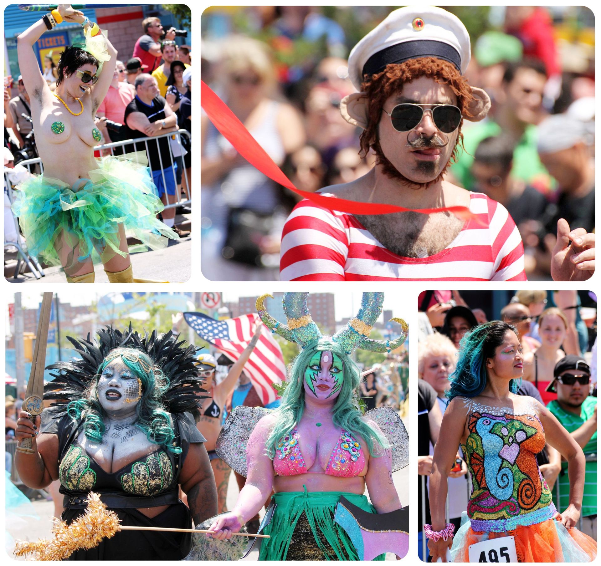 Desfile de sirenas de la ciudad de Nueva York