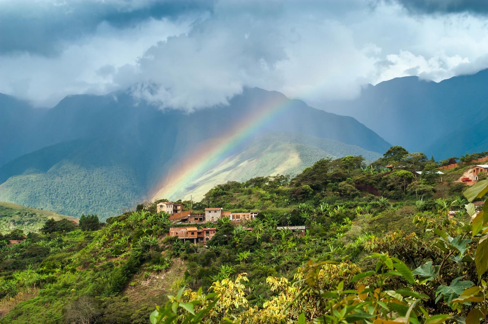 Hechos sobre las montañas de los Andes de Bolivia