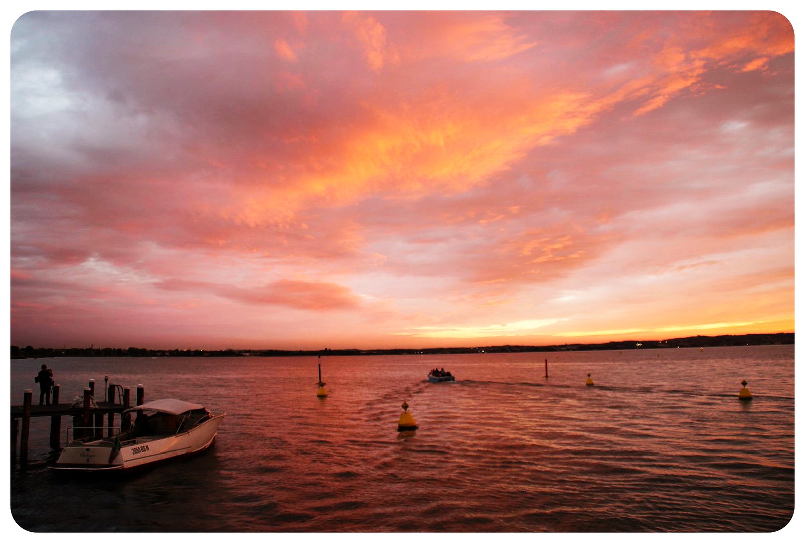 puesta de sol del lago de garda2