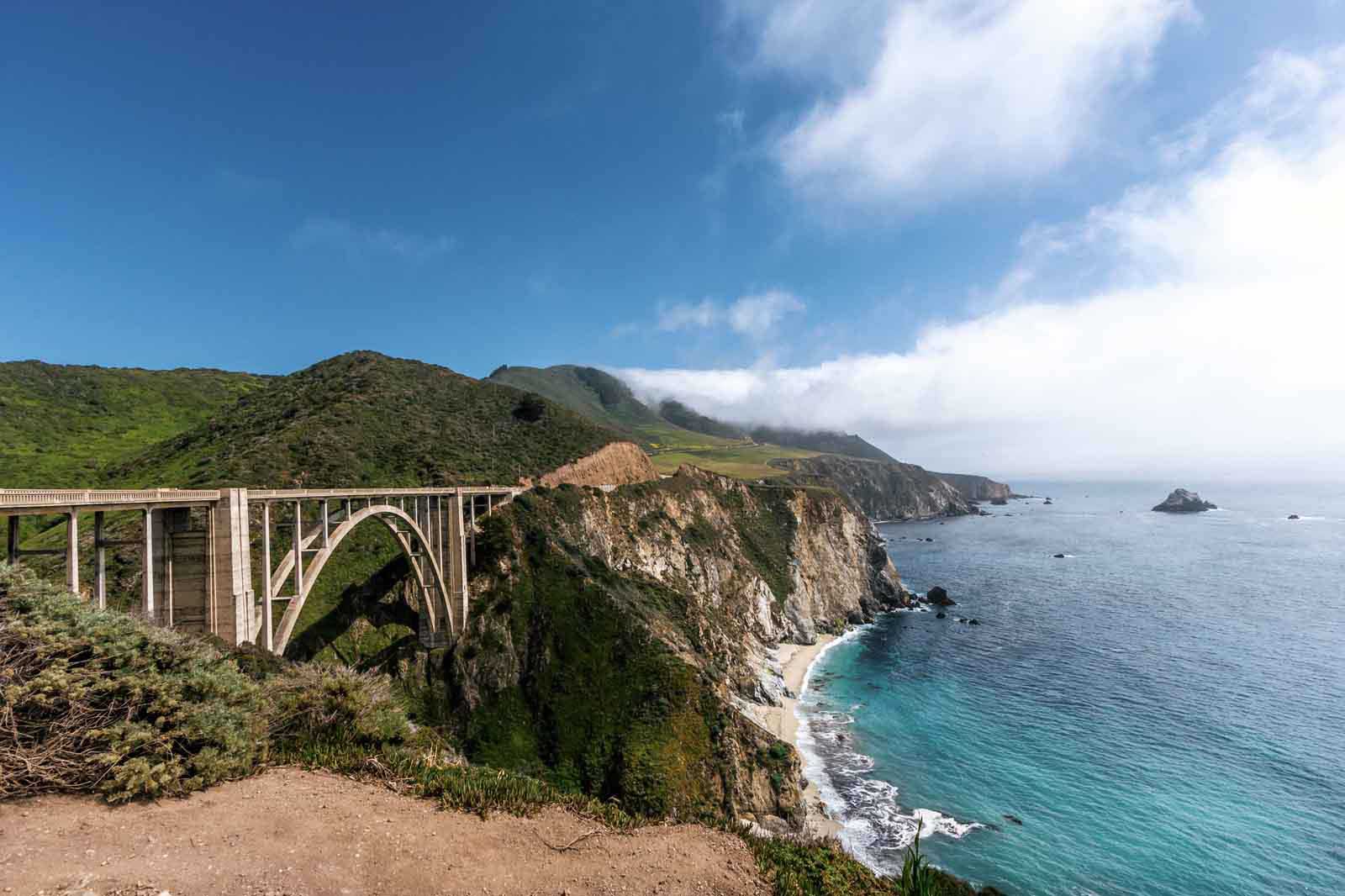 las mejores excursiones de un día desde el puente Big Sur de San Francisco