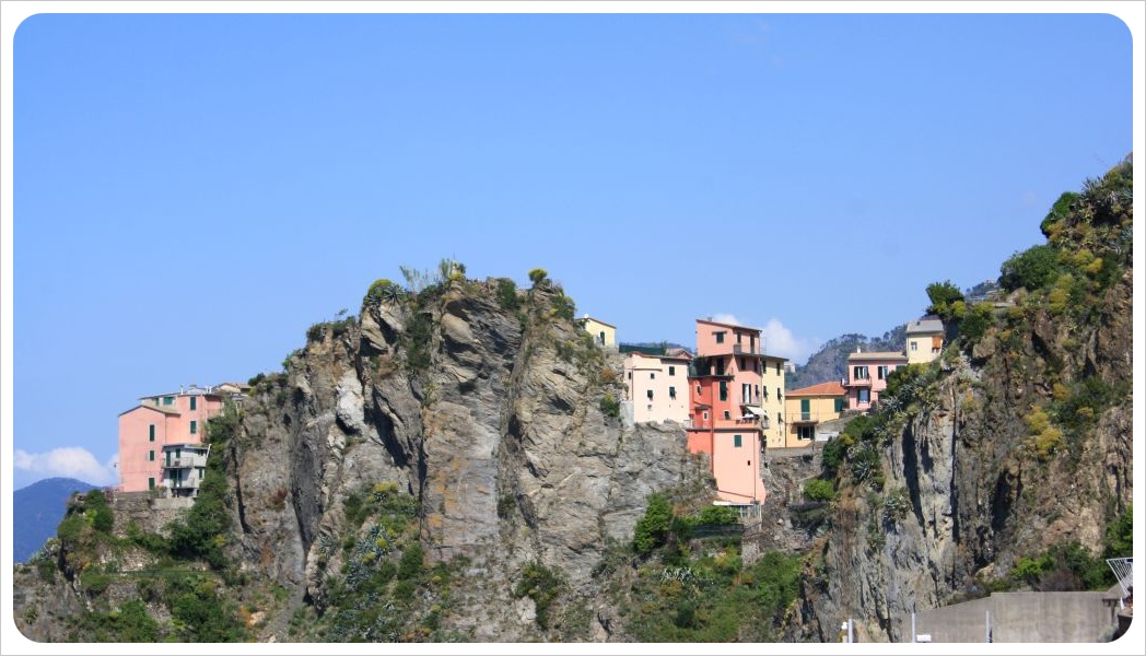 Casas y rocas de Manarola