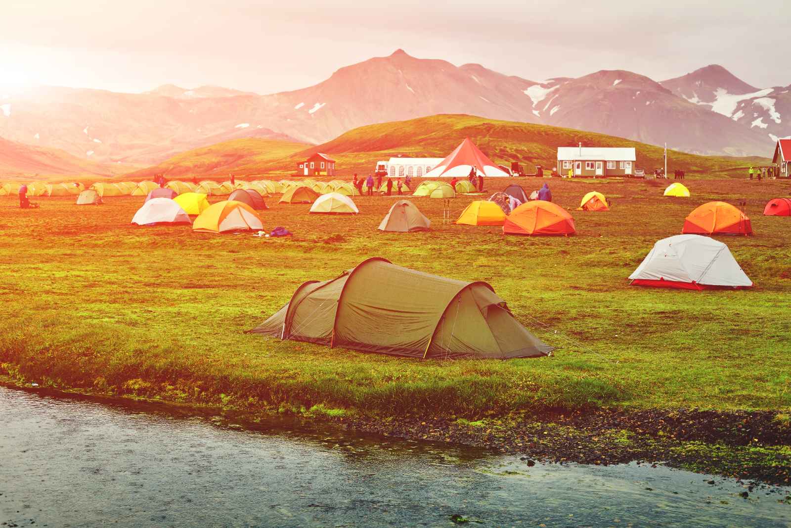 Coste del viaje a Islandia Acampada en tiendas de campaña