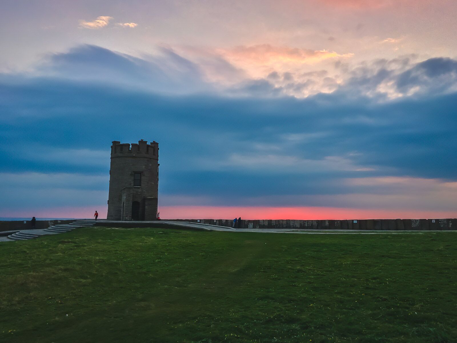 La torre de Obrien en los acantilados de Moher