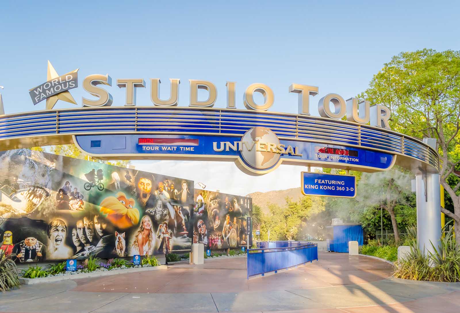 cosas divertidas para hacer en Hollywood California Universal Studios Hollywood con atracciones y atracciones