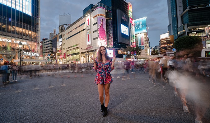 Kristin Addis en Japón