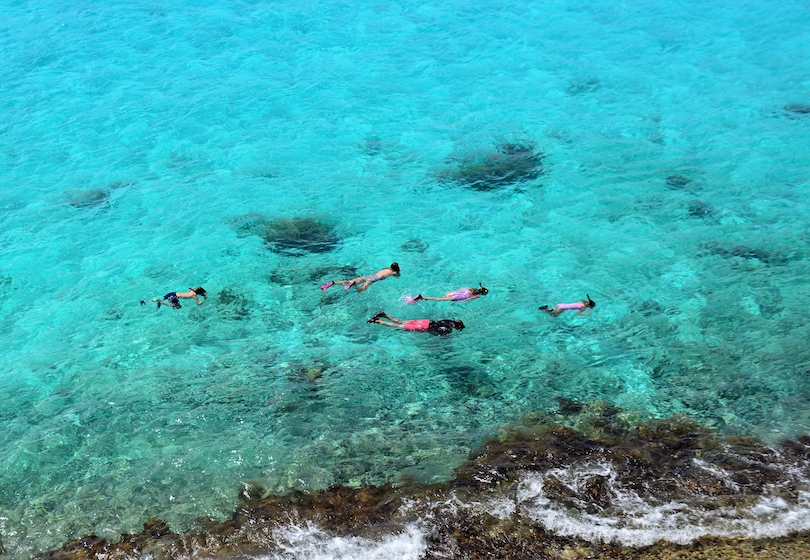  Hacer inmersión y snorkel