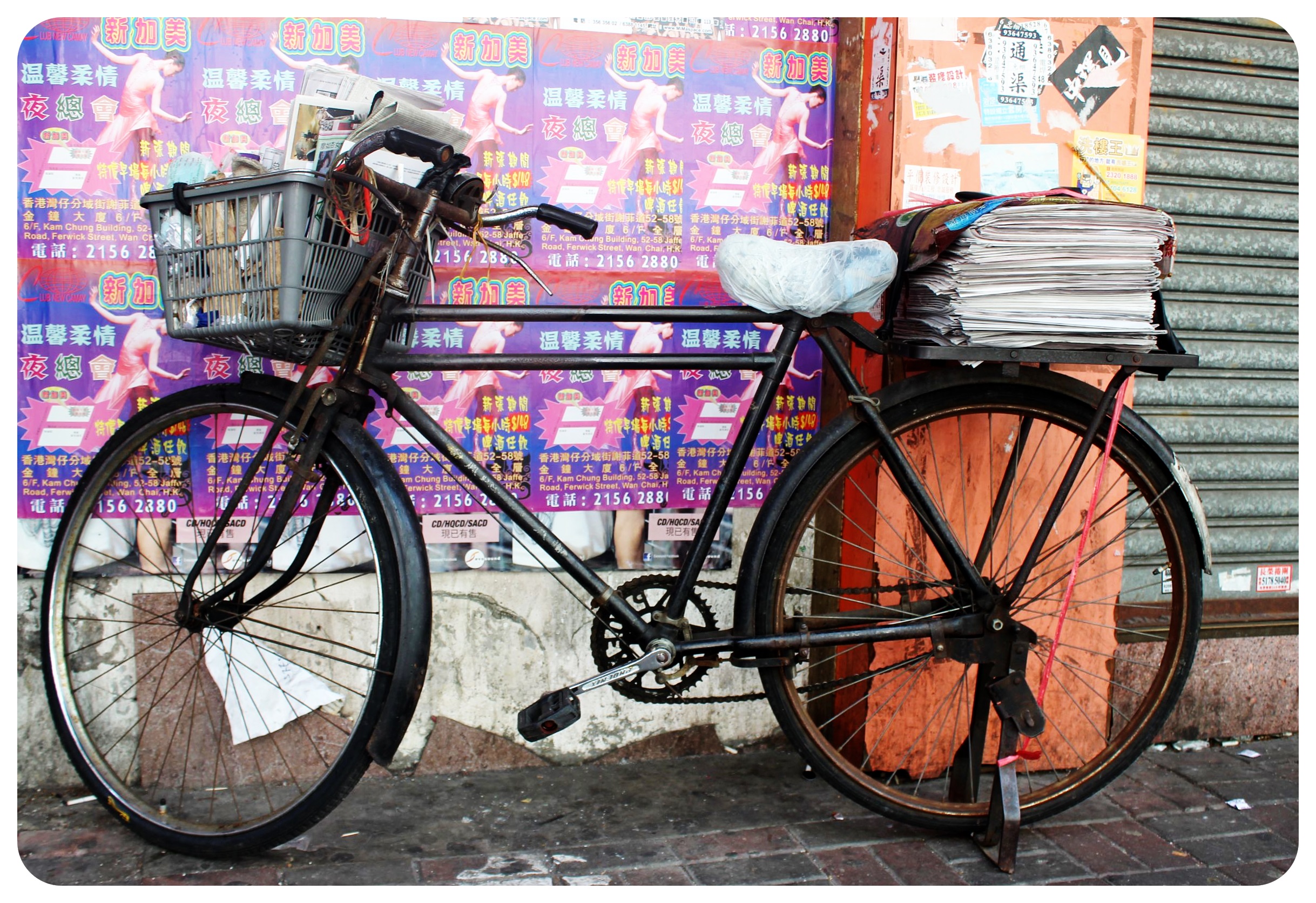 bicicleta de hong kong