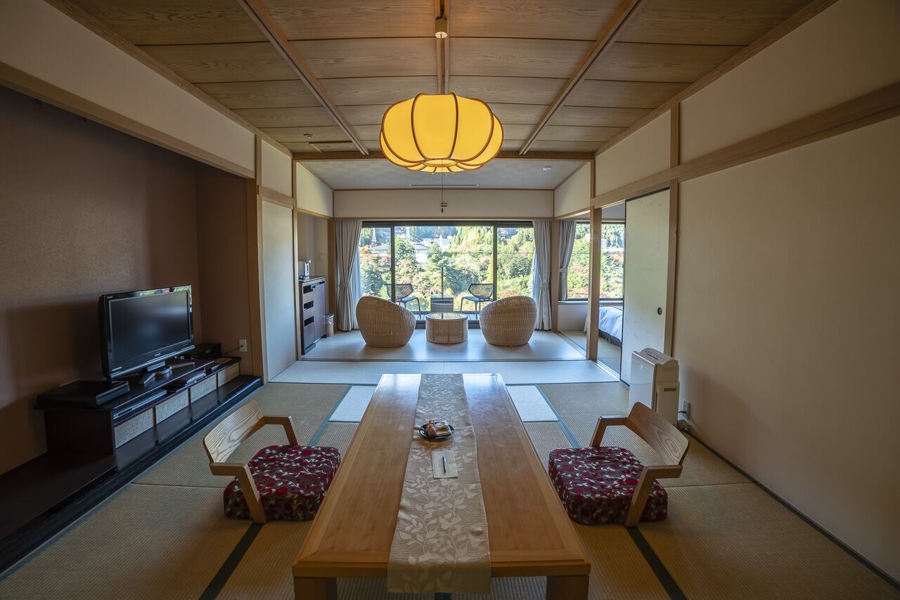 Sala Ryokan japonesa cosas que hacer en Kioto