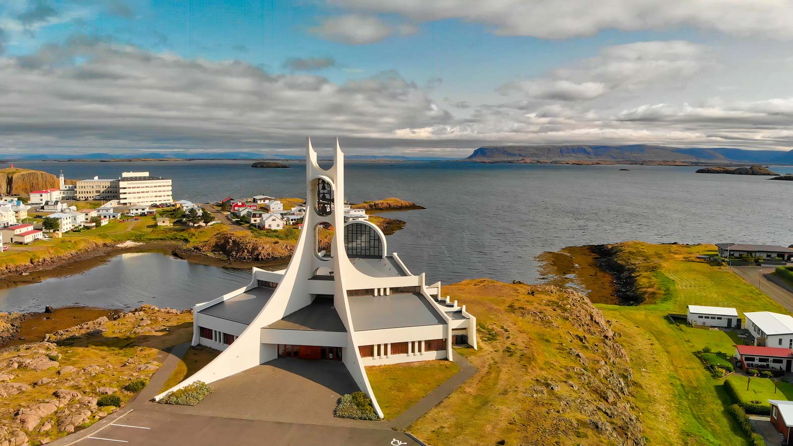 conducir la carretera de circunvalación stykkishólmur