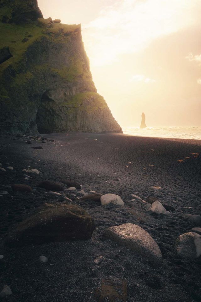 viaje de circunvalación de Islandia Vik Playas de arena negra