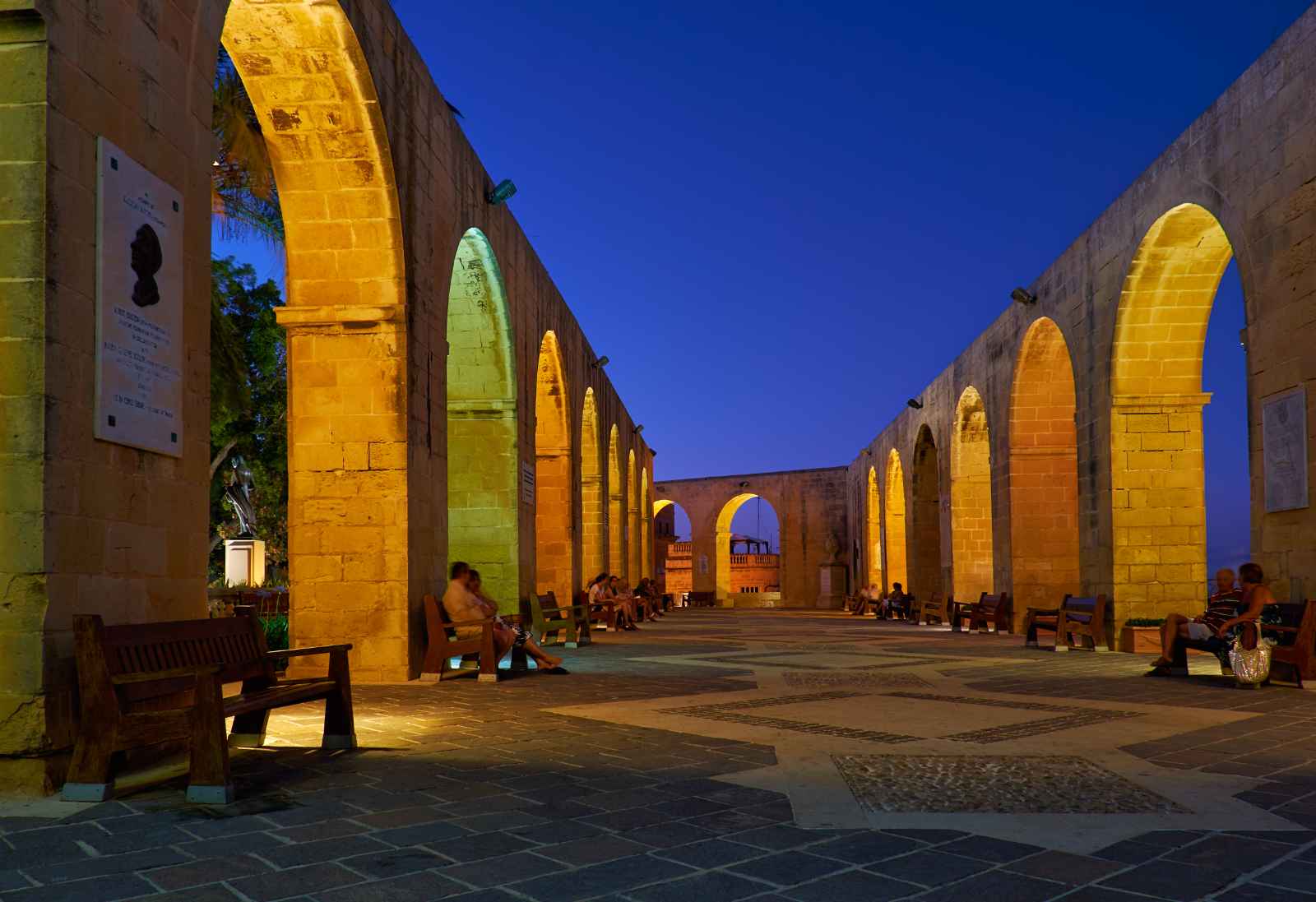 cosas que hacer en los jardines de barrakka superior de Malta