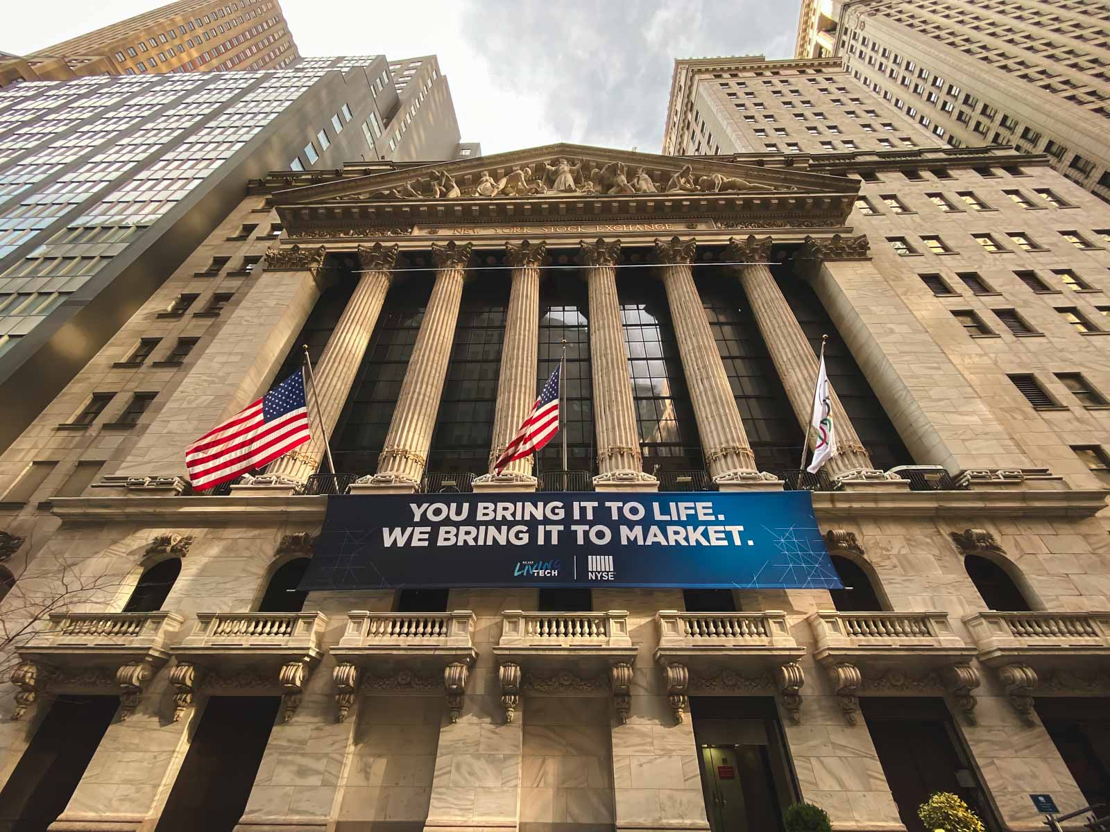 Nueva York en un día NYSE