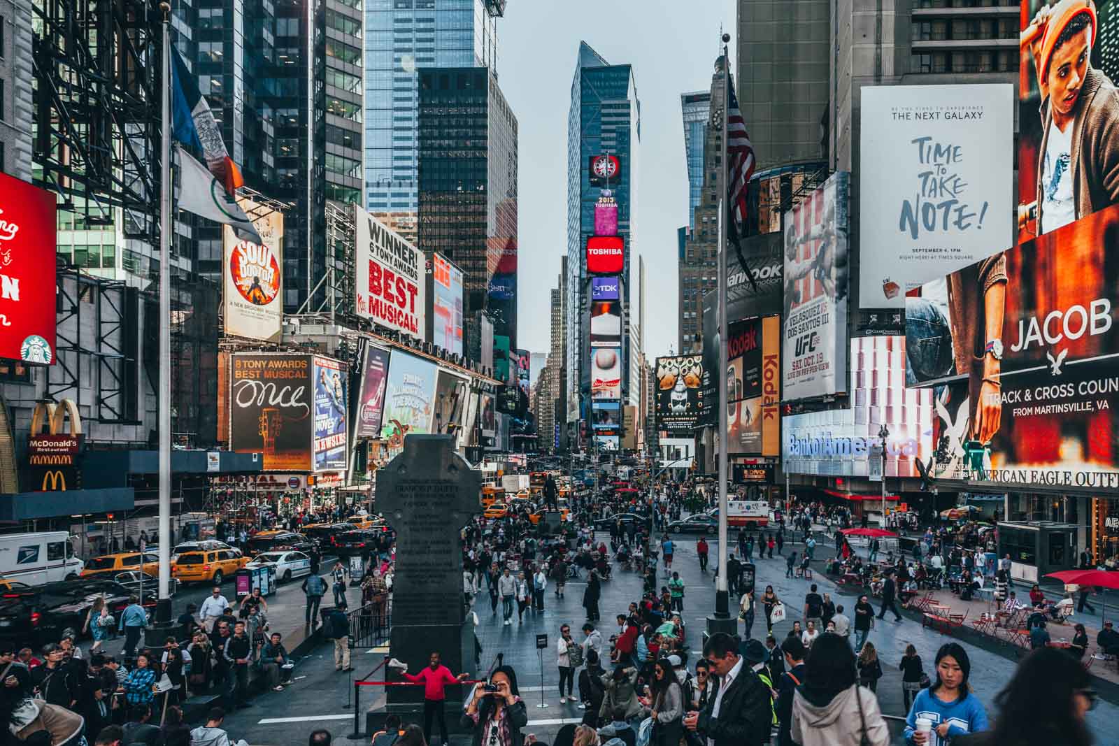 Un día en New York Times Square