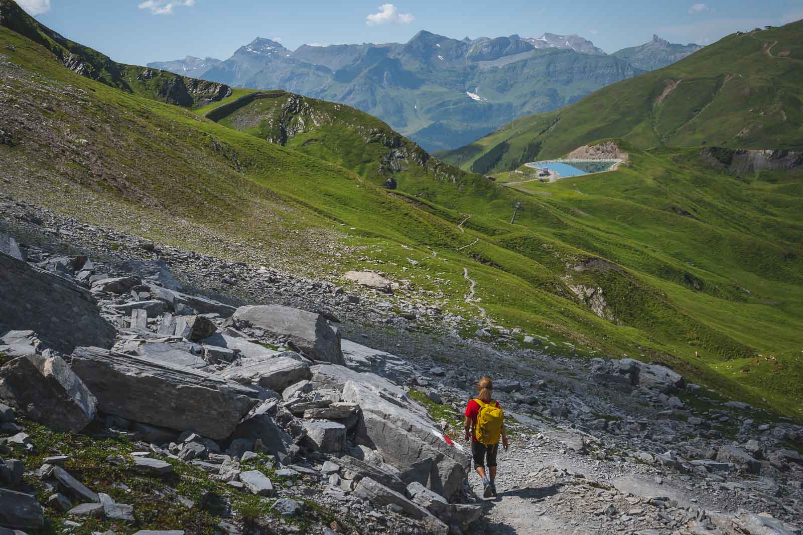 Senderismo en Suiza Eiger Trail