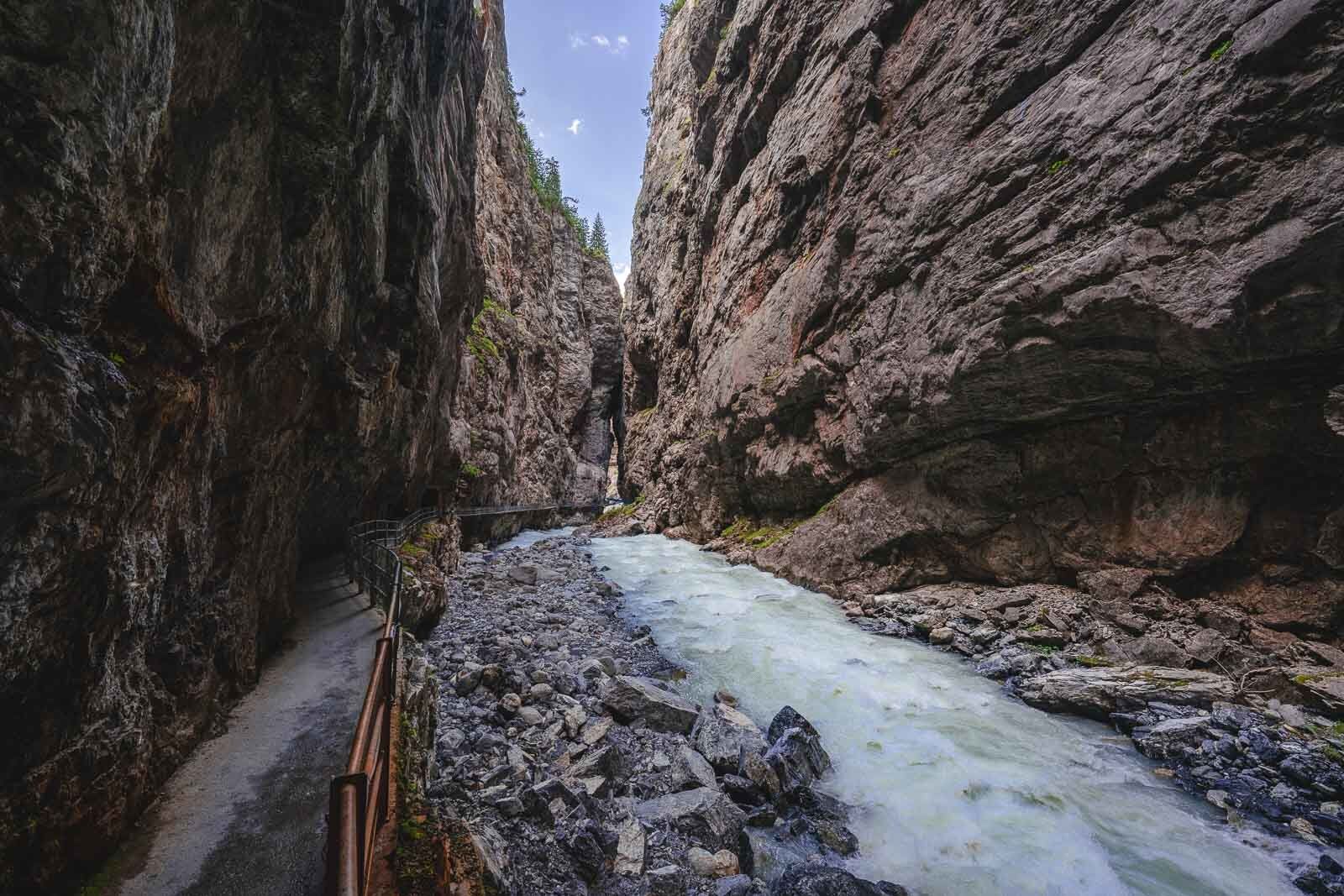 Vista del Glacier Gorge en Grindelwald