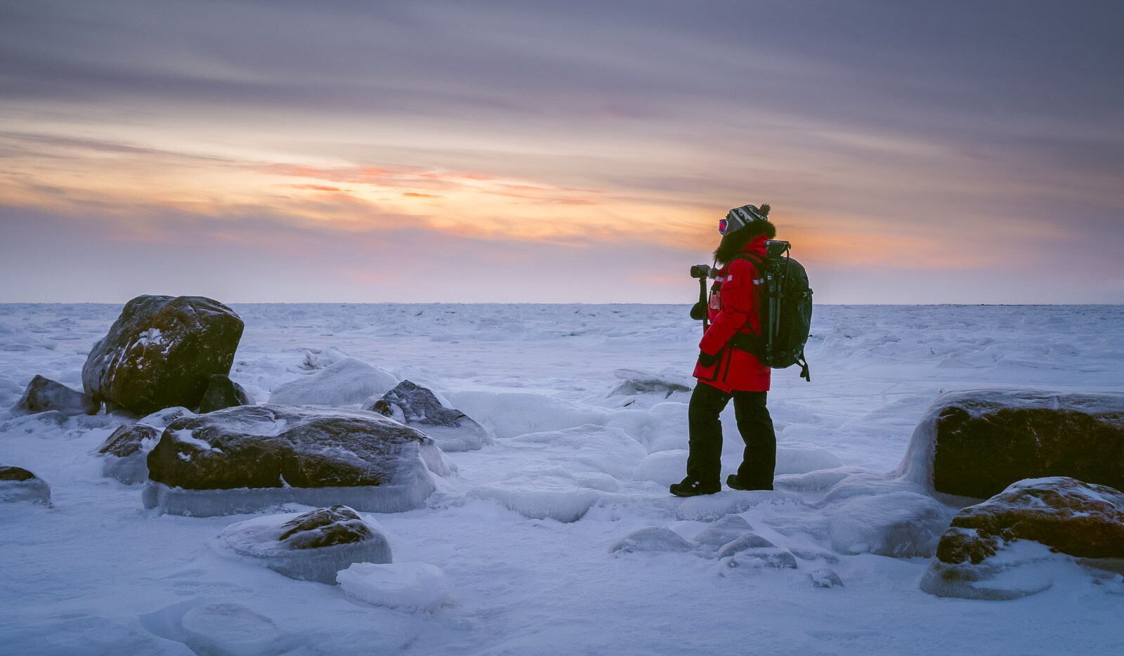 Embalaje para invierno en Churchill, Manitoba