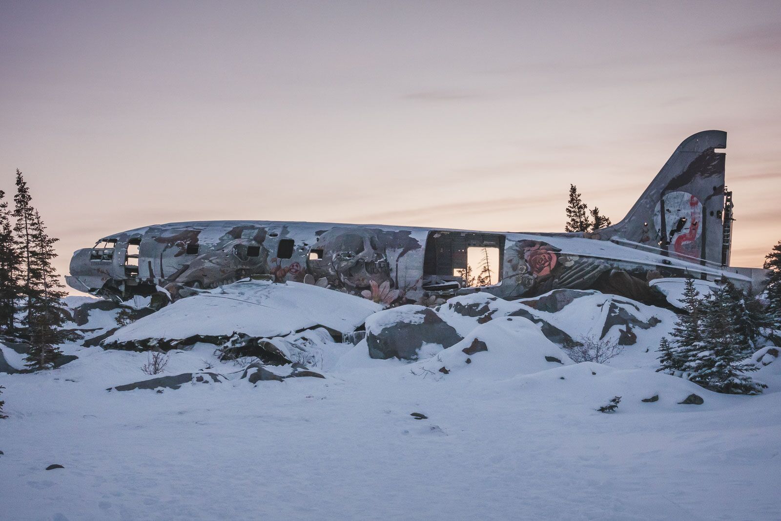 Miss Piggy Plane Wreck en Churchill