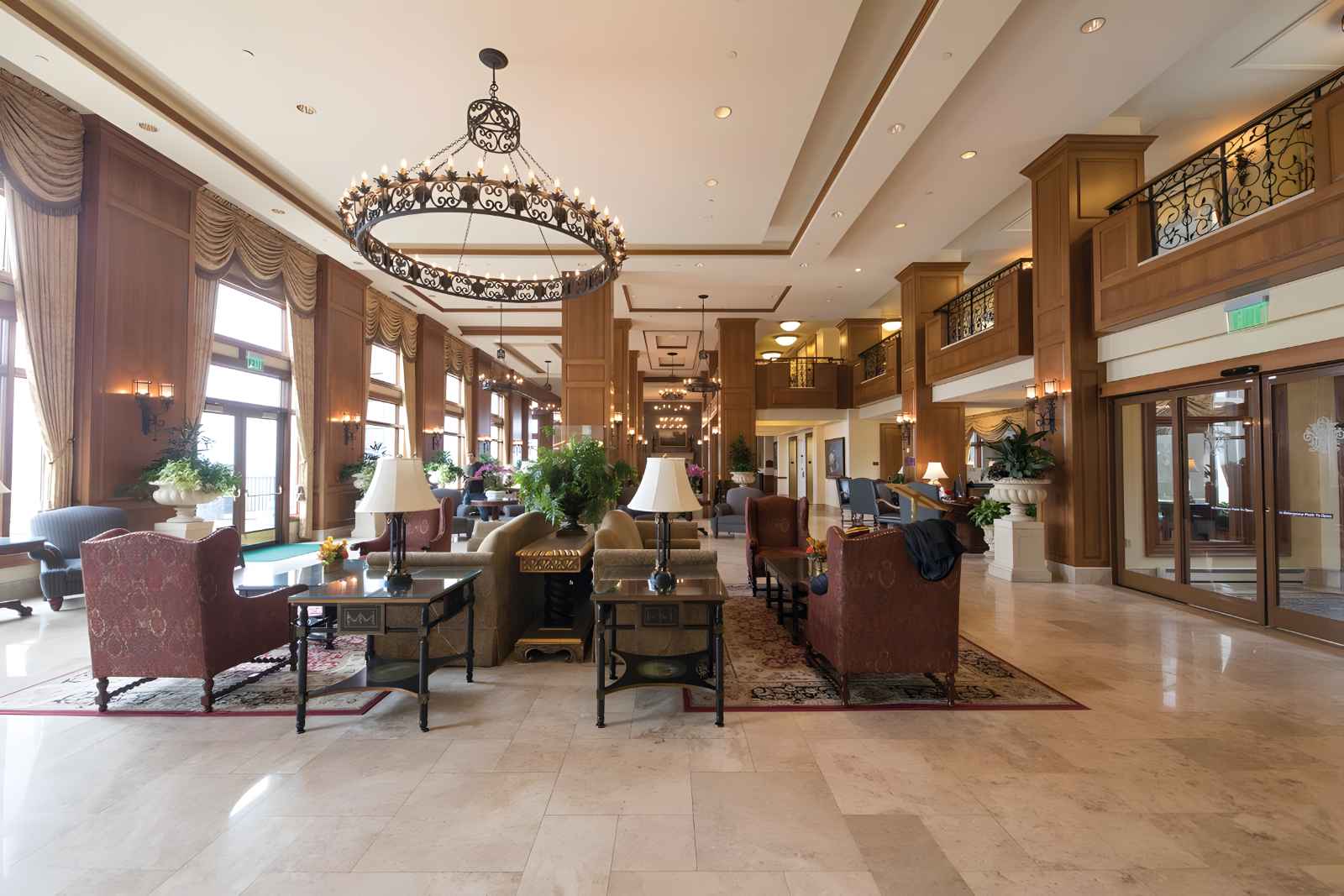 Los mejores resorts todo incluido en Carolina del Norte Biltmore Lobby