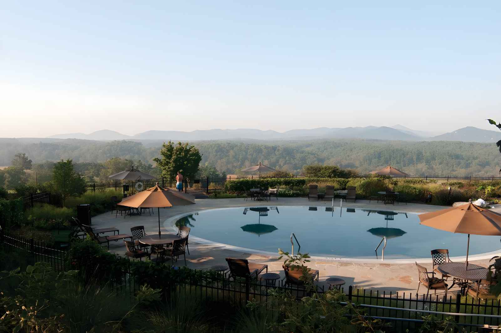 Los mejores resorts todo incluido en la piscina Biltmore de Carolina del Norte