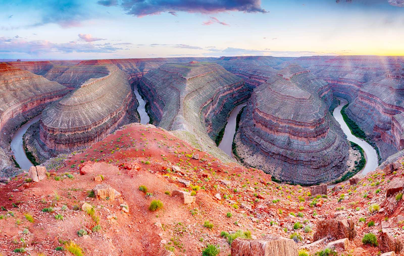 Parque estatal de cuellos de cisne en Utah