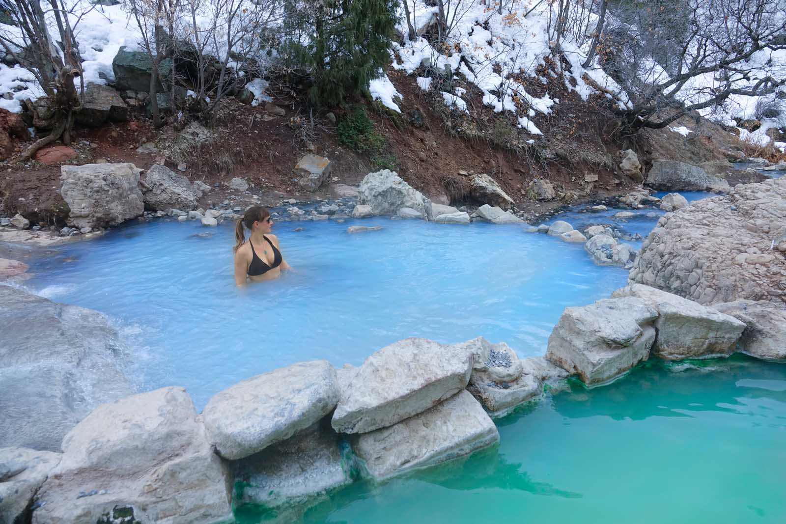 Crystal Hot Springs en Utah