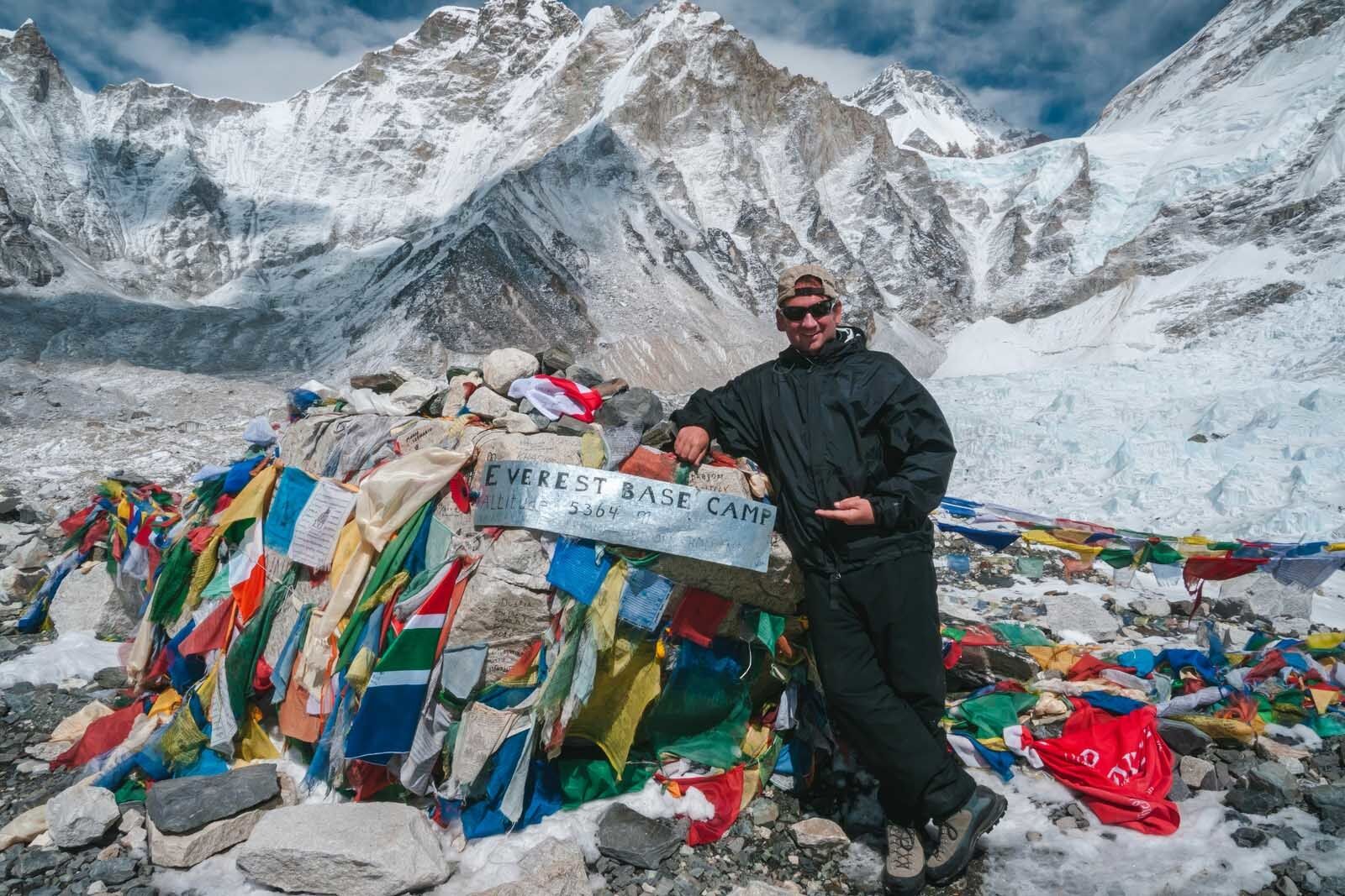 Campo base del Everest Dave