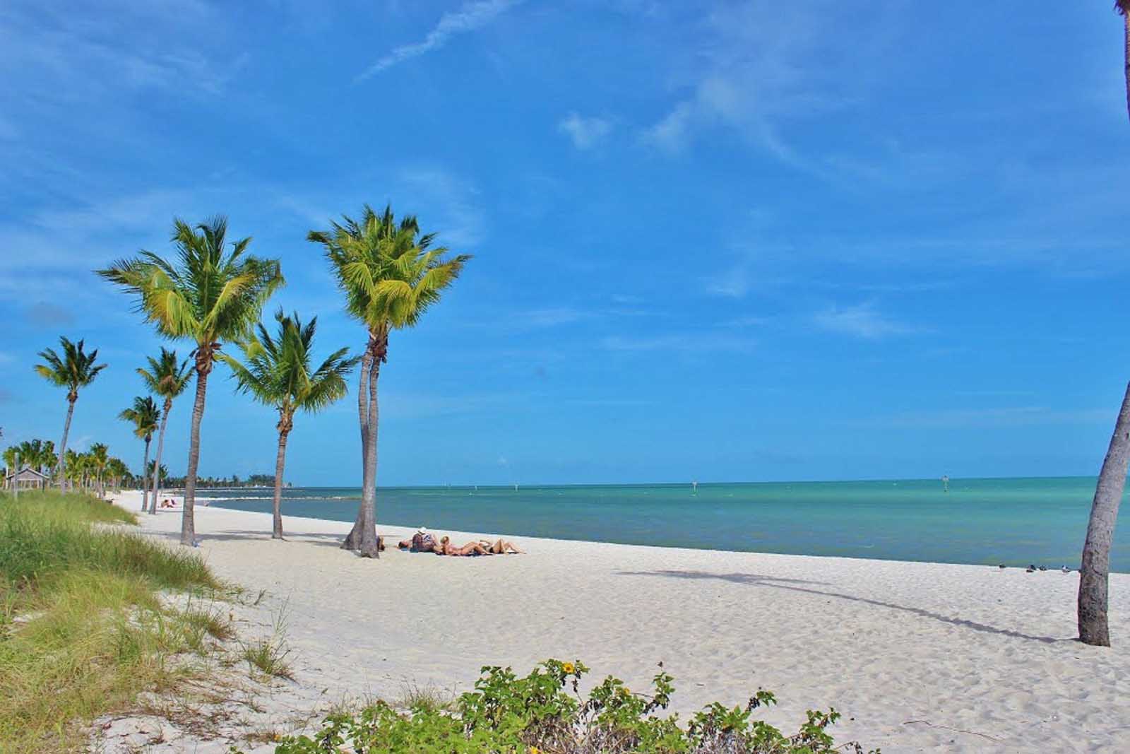 Las mejores playas de Florida Key West Fuerte Zachary Taylor National Historic Site