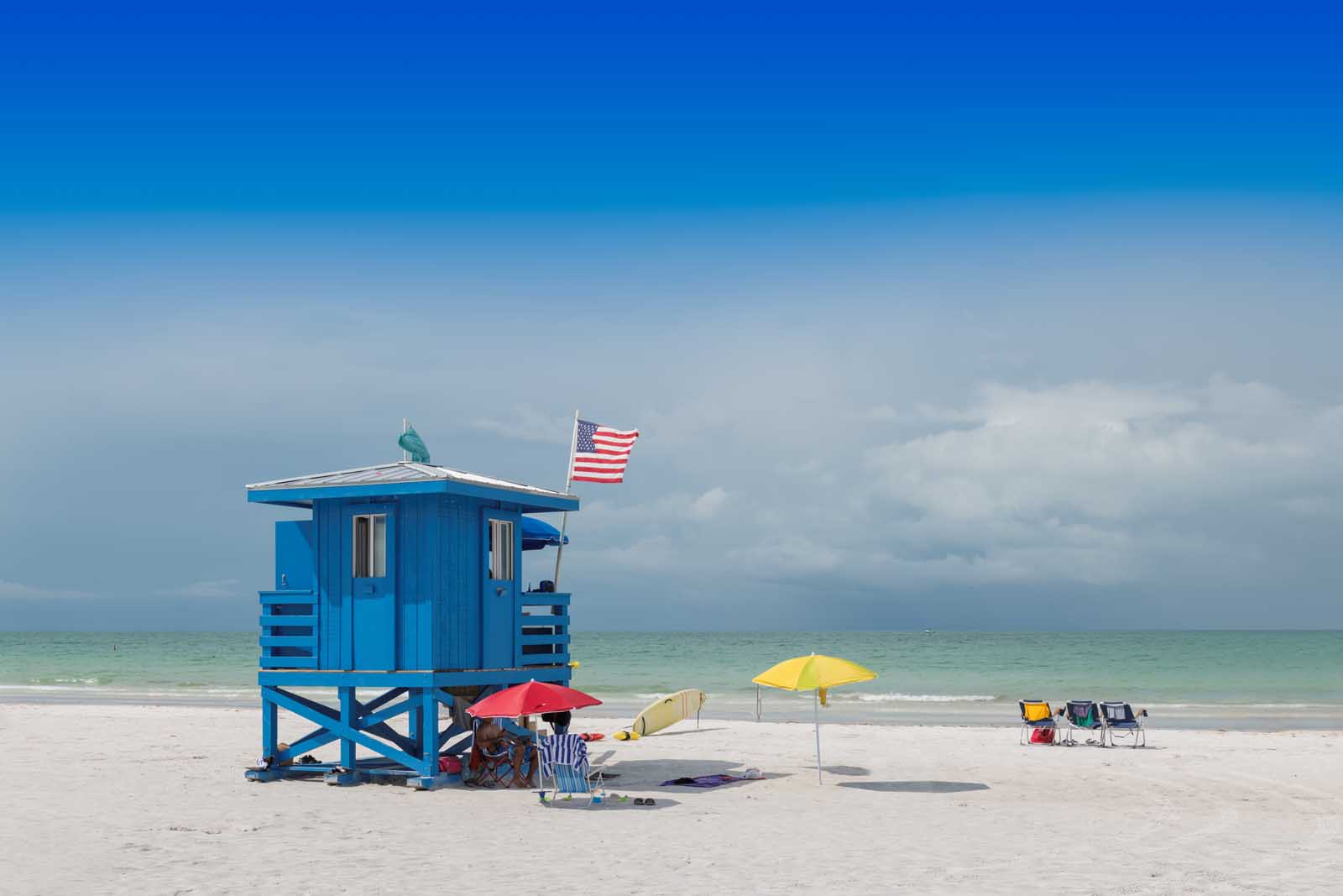 Siesta Key Beach Florida playas populares en Florida