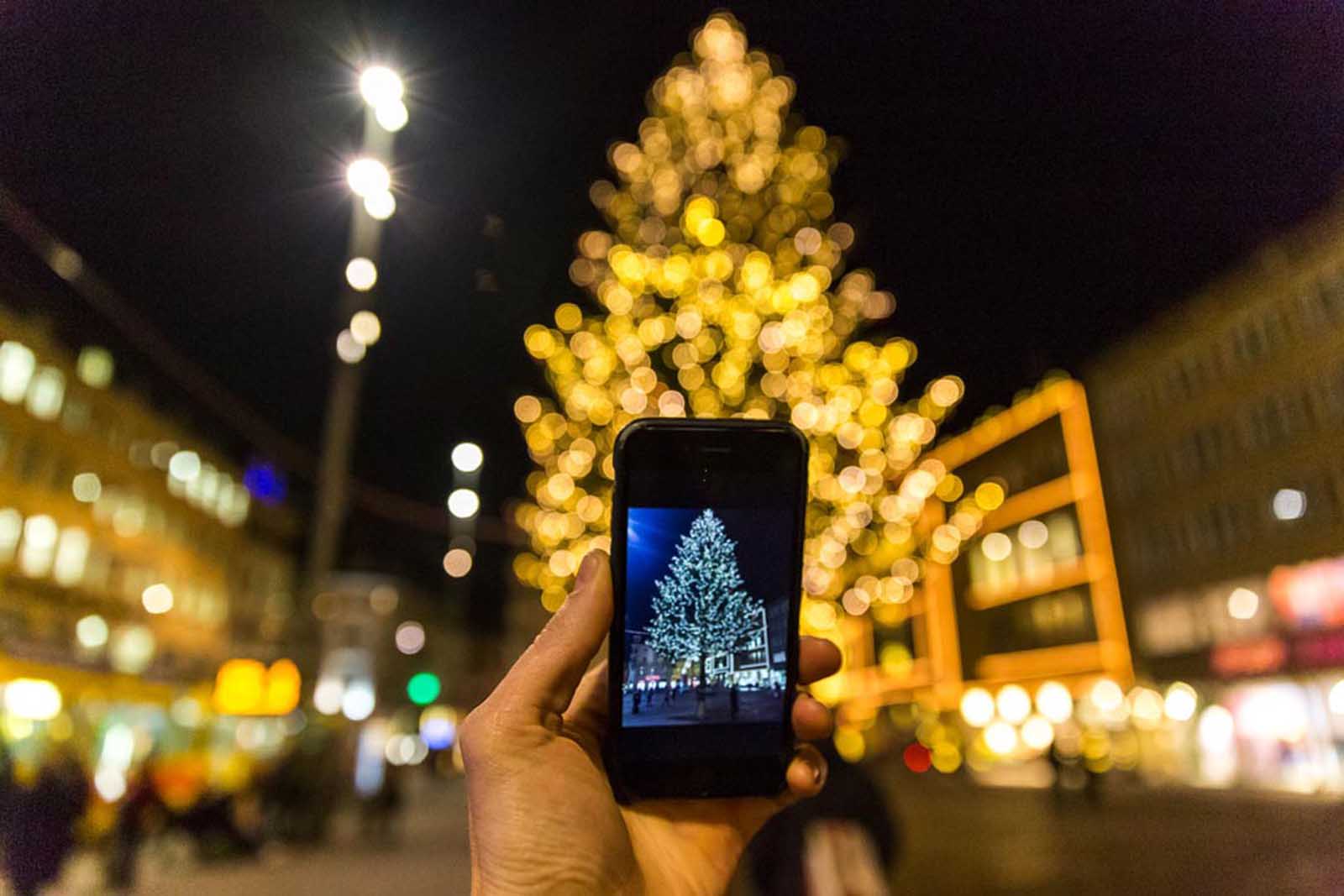 las mejores vacaciones de Navidad en Europa árbol de Navidad de Basilea