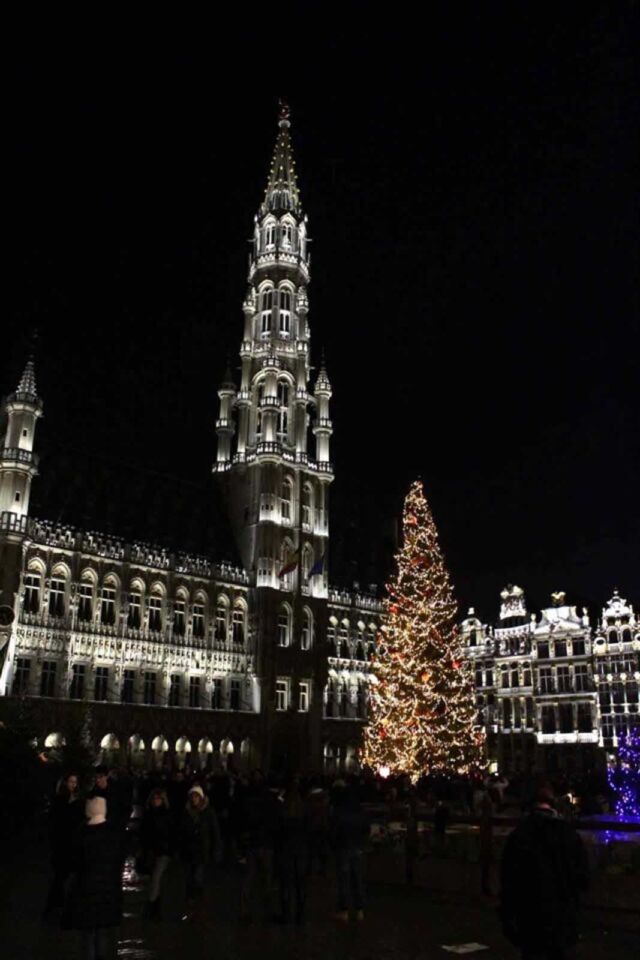 mejores lugares para pasar la Navidad Bruselas