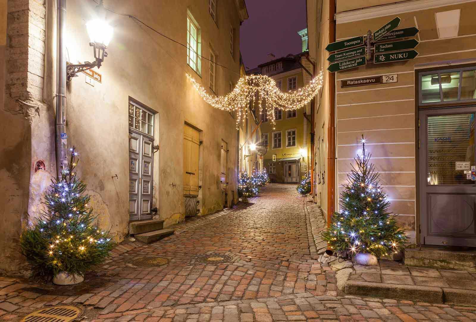 mejores lugares para pasar la Navidad en Tallin