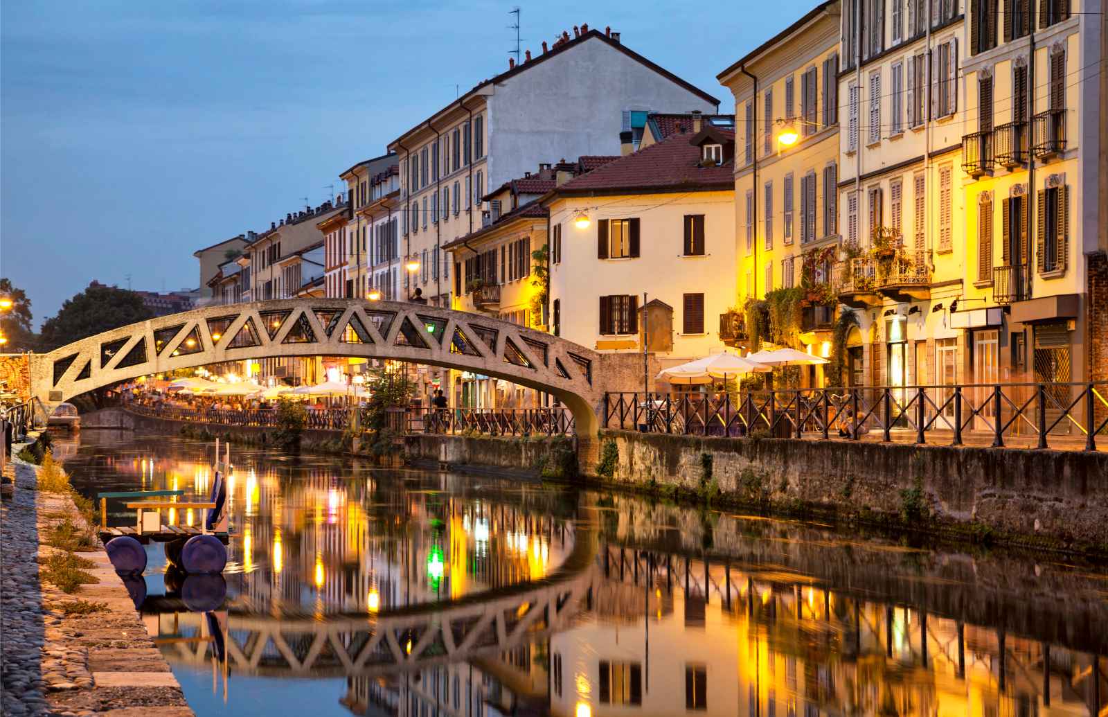 Preguntas frecuentes sobre las cosas que hacer en Milán Pont sobre el canal del Naviglio Grande